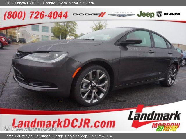 2015 Chrysler 200 S in Granite Crystal Metallic