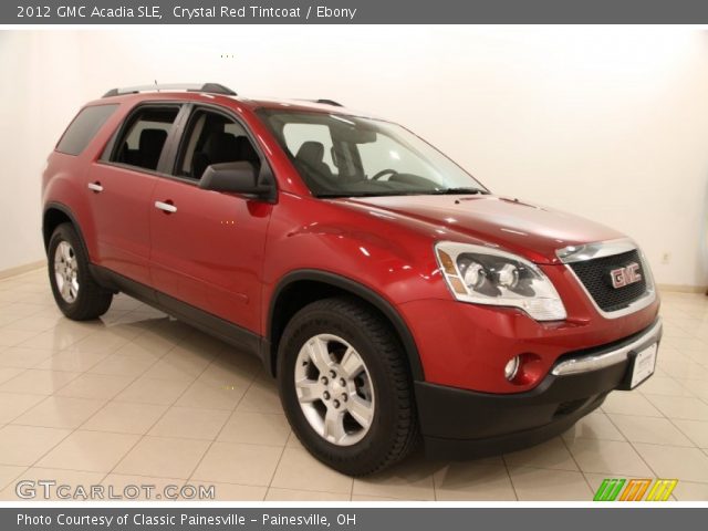 2012 GMC Acadia SLE in Crystal Red Tintcoat