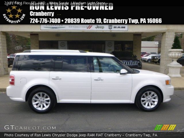 2011 Ford Flex SEL AWD in White Suede