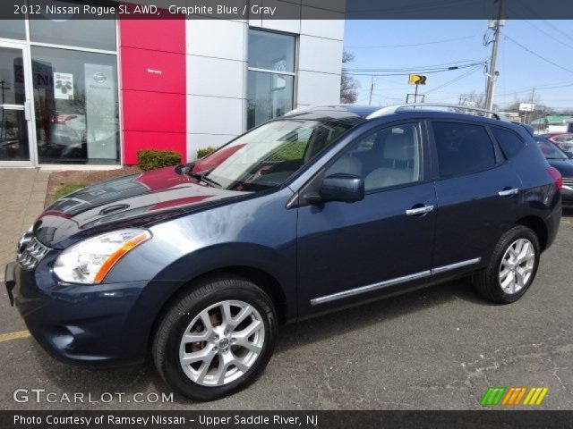 2012 Nissan Rogue SL AWD in Graphite Blue