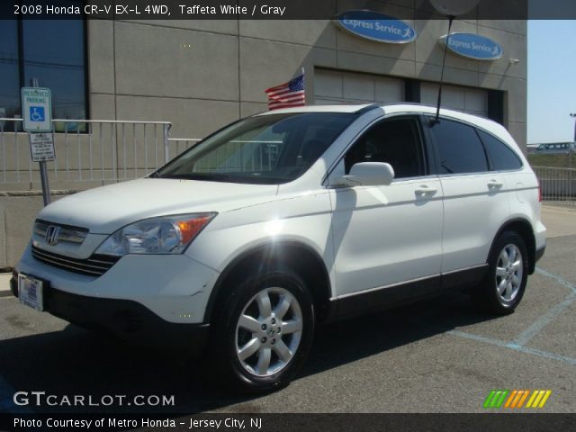 2008 Honda CR-V EX-L 4WD in Taffeta White