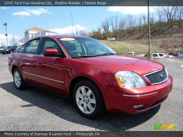 2005 Ford Five Hundred SEL in Redfire Metallic
