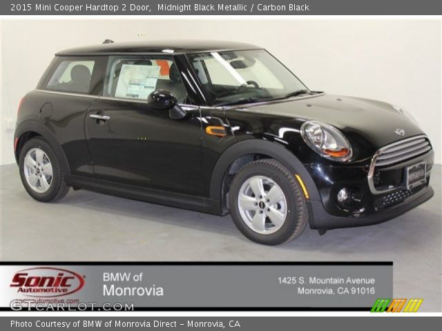2015 Mini Cooper Hardtop 2 Door in Midnight Black Metallic