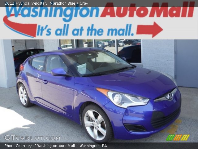 2012 Hyundai Veloster  in Marathon Blue