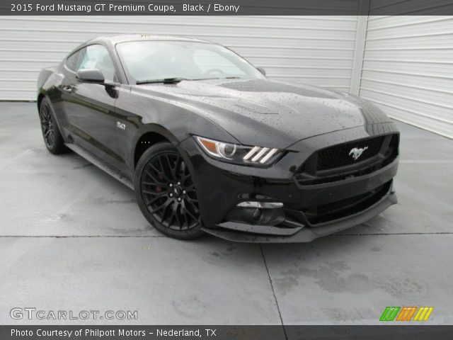 2015 Ford Mustang GT Premium Coupe in Black