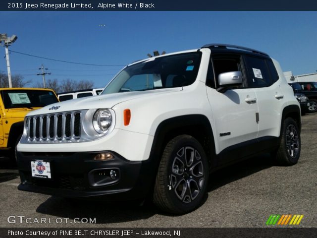 2015 Jeep Renegade Limited in Alpine White