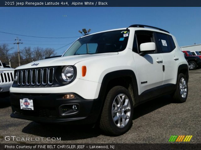 2015 Jeep Renegade Latitude 4x4 in Alpine White