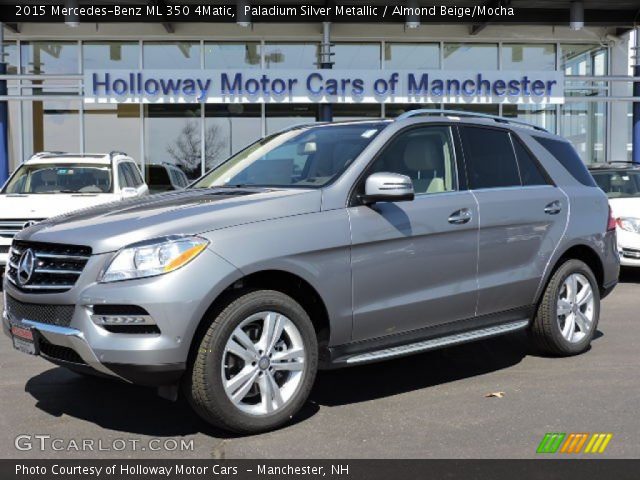 2015 Mercedes-Benz ML 350 4Matic in Paladium Silver Metallic