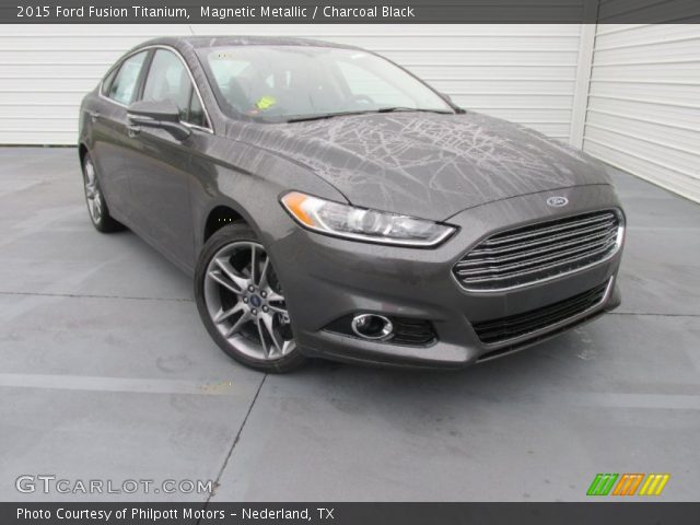 2015 Ford Fusion Titanium in Magnetic Metallic