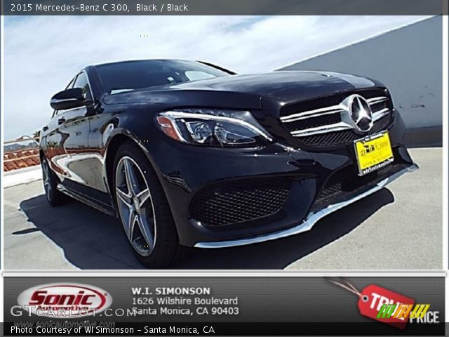 2015 Mercedes-Benz C 300 in Black