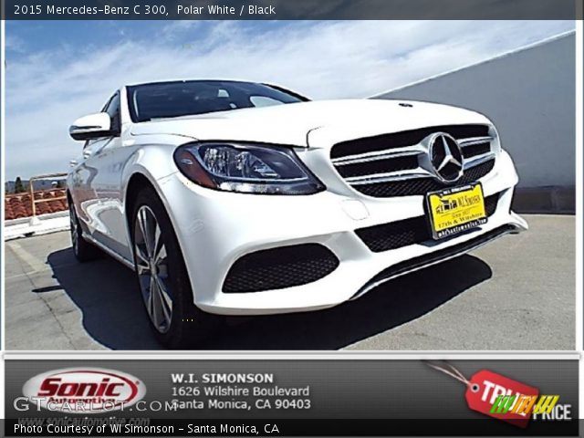 2015 Mercedes-Benz C 300 in Polar White