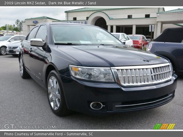 2009 Lincoln MKZ Sedan in Dark Ink Blue Metallic