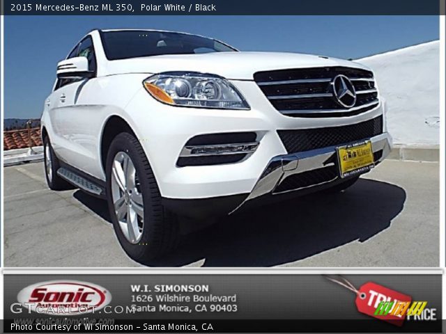 2015 Mercedes-Benz ML 350 in Polar White
