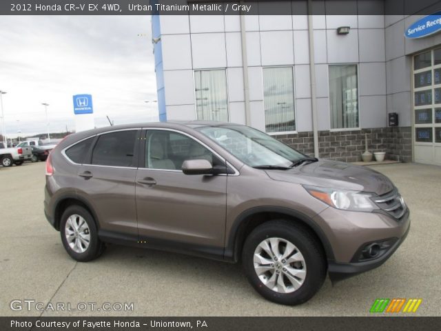 2012 Honda CR-V EX 4WD in Urban Titanium Metallic