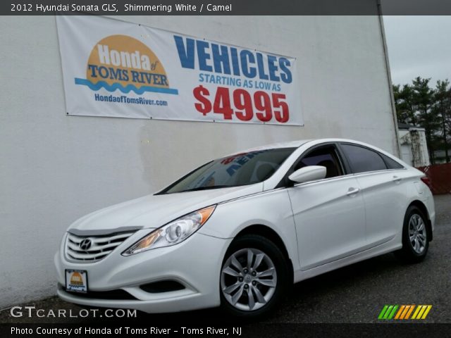 2012 Hyundai Sonata GLS in Shimmering White