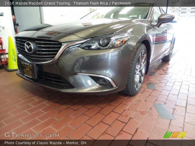 2016 Mazda Mazda6 Grand Touring in Titanium Flash Mica