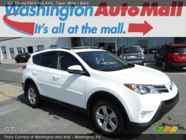 2013 Toyota RAV4 XLE AWD in Super White