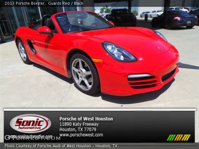 2013 Porsche Boxster  in Guards Red