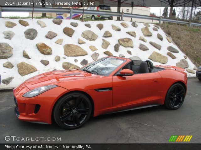 2014 Jaguar F-TYPE V8 S in Firesand Metallic