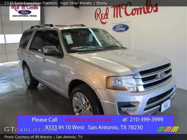 2015 Ford Expedition Platinum in Ingot Silver Metallic