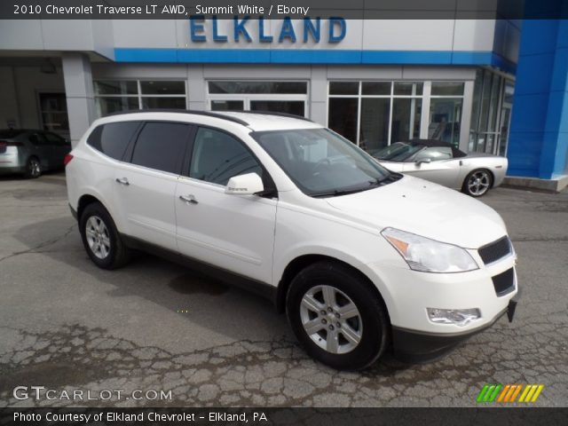 2010 Chevrolet Traverse LT AWD in Summit White
