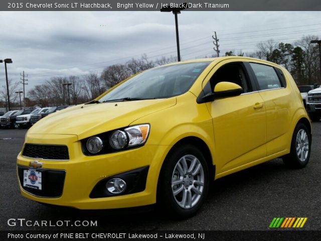 2015 Chevrolet Sonic LT Hatchback in Bright Yellow
