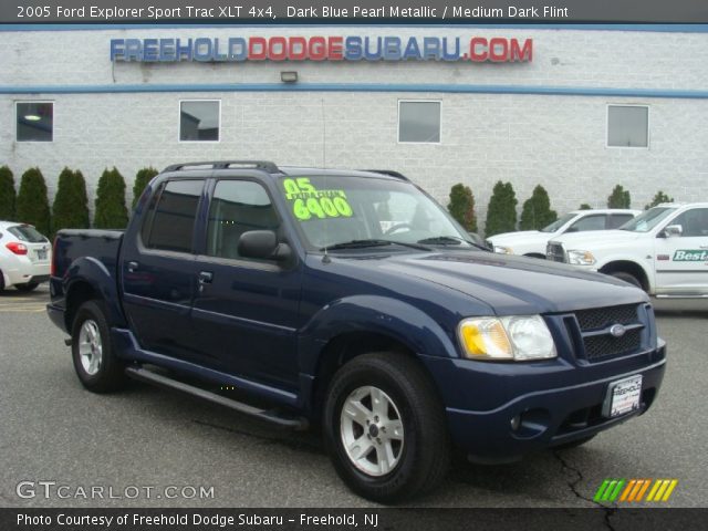 2005 Ford Explorer Sport Trac XLT 4x4 in Dark Blue Pearl Metallic