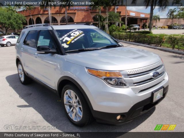 2014 Ford Explorer XLT in Ingot Silver