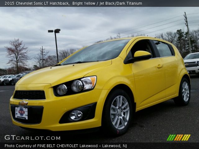 2015 Chevrolet Sonic LT Hatchback in Bright Yellow