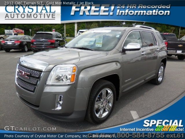 2012 GMC Terrain SLT in Gold Mist Metallic