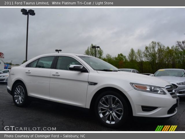 2011 Ford Taurus Limited in White Platinum Tri-Coat