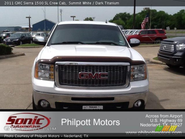 2011 GMC Sierra 1500 SL Crew Cab in Summit White