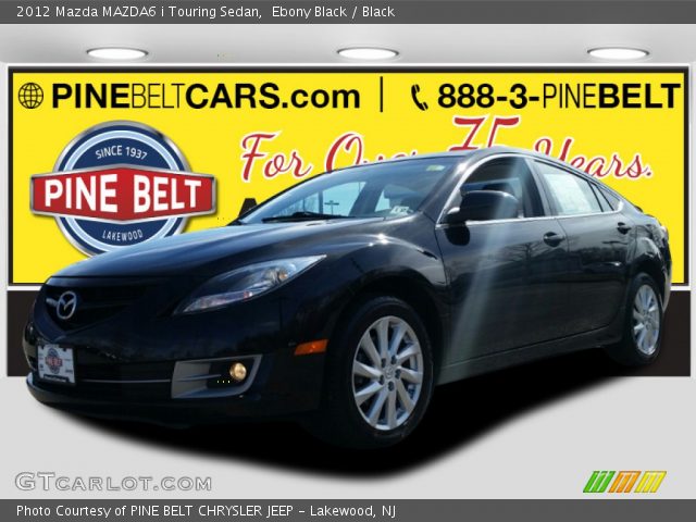 2012 Mazda MAZDA6 i Touring Sedan in Ebony Black