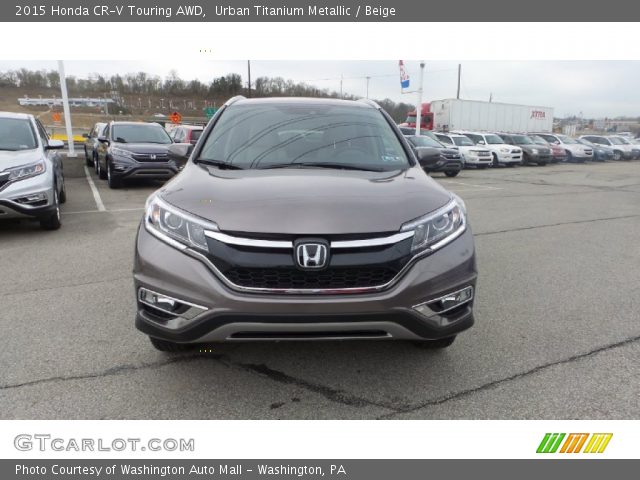 2015 Honda CR-V Touring AWD in Urban Titanium Metallic