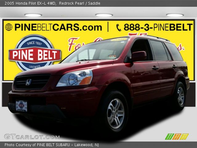 2005 Honda Pilot EX-L 4WD in Redrock Pearl