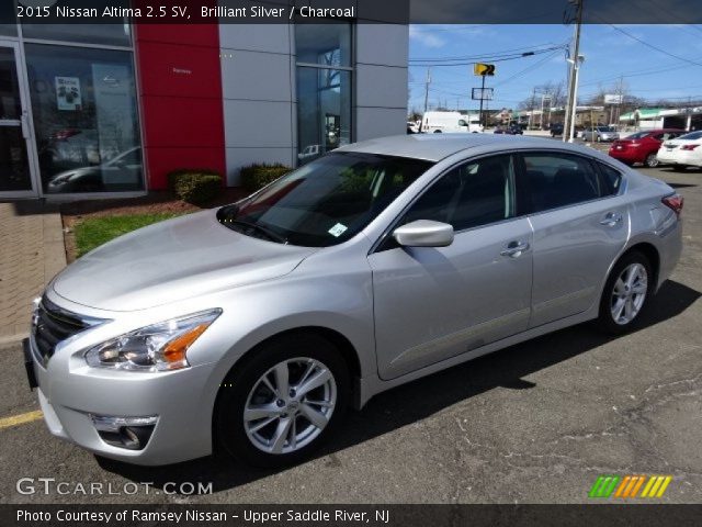 2015 Nissan Altima 2.5 SV in Brilliant Silver