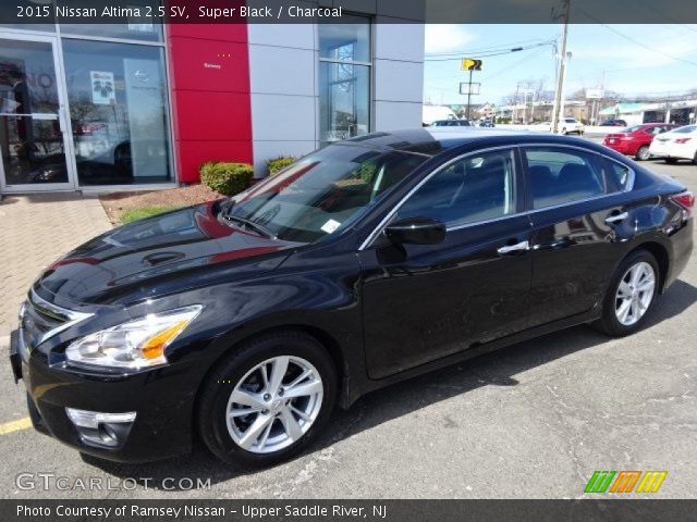 2015 Nissan Altima 2.5 SV in Super Black