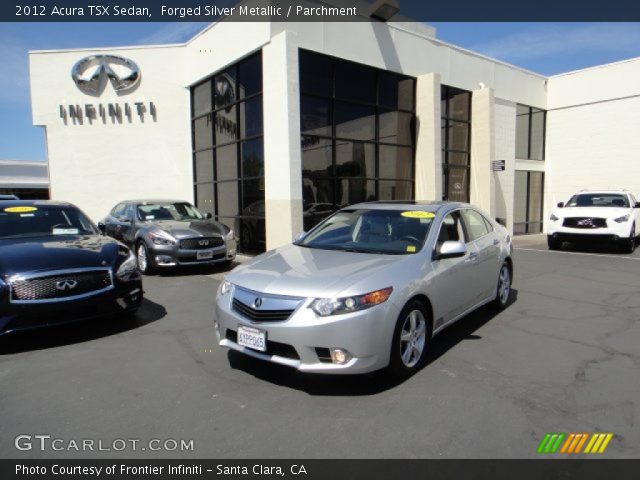 2012 Acura TSX Sedan in Forged Silver Metallic