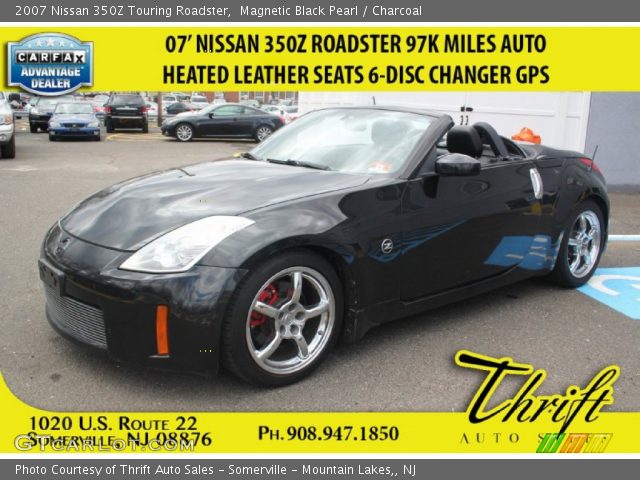 2007 Nissan 350Z Touring Roadster in Magnetic Black Pearl