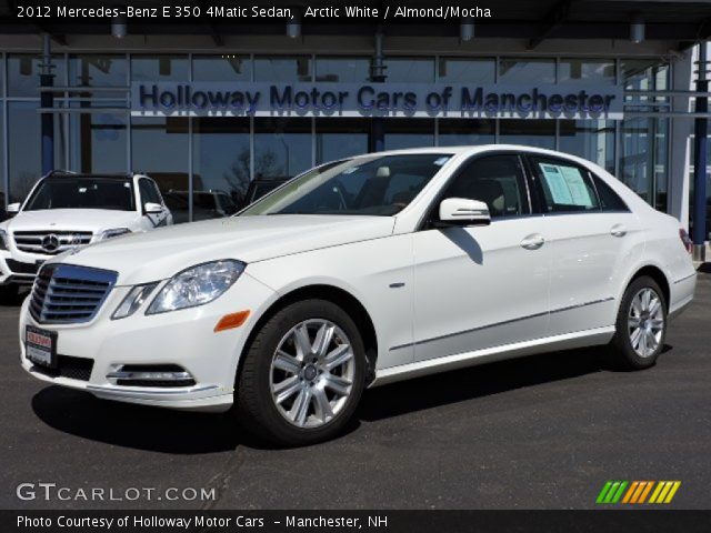 2012 Mercedes-Benz E 350 4Matic Sedan in Arctic White