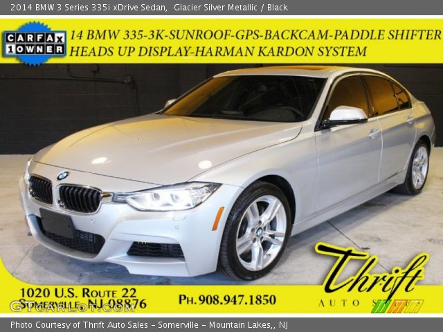 2014 BMW 3 Series 335i xDrive Sedan in Glacier Silver Metallic