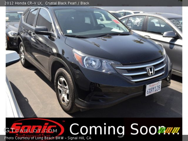 2012 Honda CR-V LX in Crystal Black Pearl