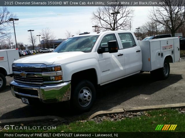 2015 Chevrolet Silverado 3500HD WT Crew Cab 4x4 Utility in Summit White