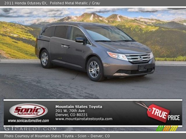 2011 Honda Odyssey EX in Polished Metal Metallic