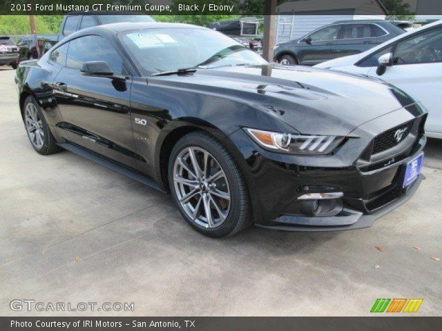 2015 Ford Mustang GT Premium Coupe in Black