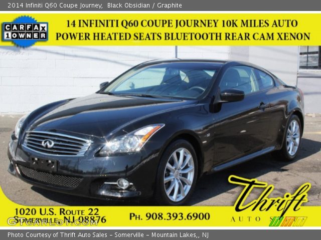 2014 Infiniti Q60 Coupe Journey in Black Obsidian