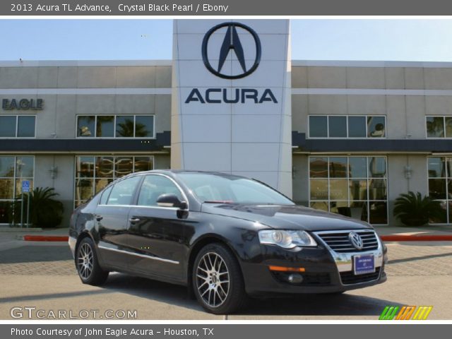 2013 Acura TL Advance in Crystal Black Pearl