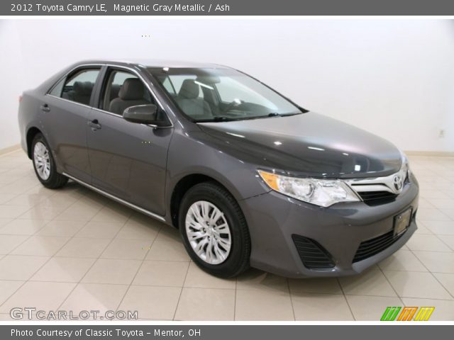 2012 Toyota Camry LE in Magnetic Gray Metallic