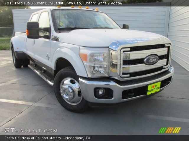 2015 Ford F350 Super Duty Lariat Crew Cab in Oxford White