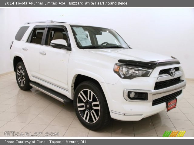 2014 Toyota 4Runner Limited 4x4 in Blizzard White Pearl